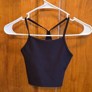 Black Girls OLD NAVY Active Powersoft Top Size M(8) Like New